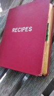 Spread recipe book cover