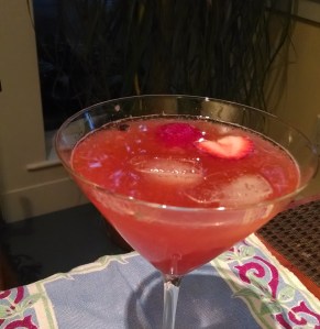 Strawberry soda martini (2)