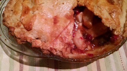 Pie baked