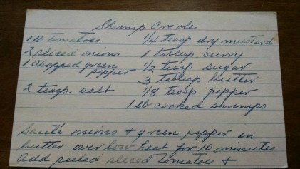 Shrimp creole recipe