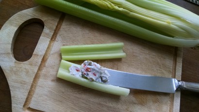 1960s stuffed celery