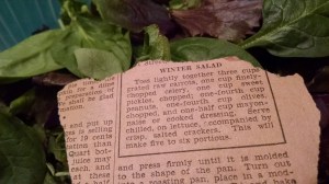 Winter salad recipe