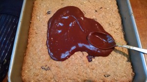 Camp Fire Girl bars in progress