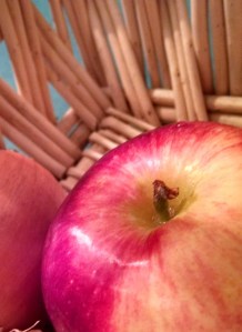 Apple close-up