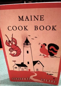 Maine cookbook bleached