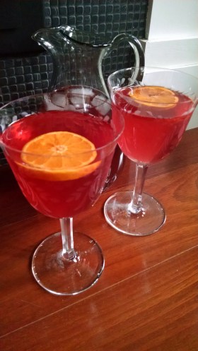 Cranberry punch