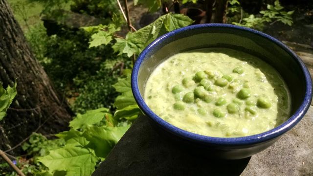 Pea soup