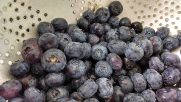 Blueberry cake ingred